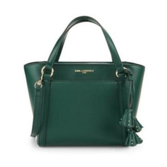 Karl Lagerfeld Bags Karl Lagerfeld Paris Iris Leather Satchel